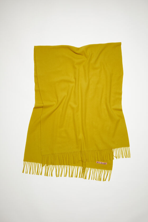 (image for) Classic Fringe wool scarf - oversized